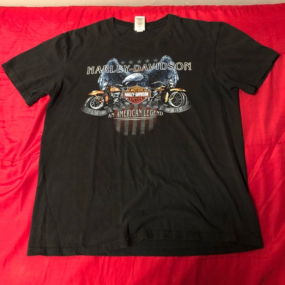 Harley Davidson City Cycle Sales Junction City Kansas Shirt XL - Picture 3 of 7